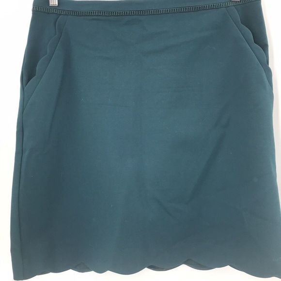Skies Are Blue Dresses & Skirts - Skies Are Blue Women Teal Skirt XL Extra Large 34 Waste Pockets Stretch